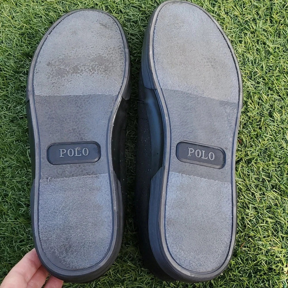 Polo Ralph Lauren Oxford Mens Canvas Lace Up Shoes - Picture 6 of 9